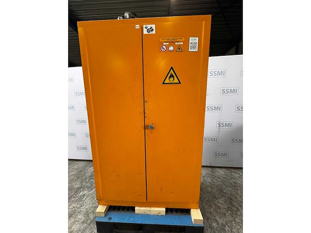 Asecos - sr 9590 - brandwerende veiligheidsopslagkast - afbeelding 1 van  10