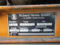 Asfaltketel richard henne op aanhangwagen - afbeelding 16 van  18