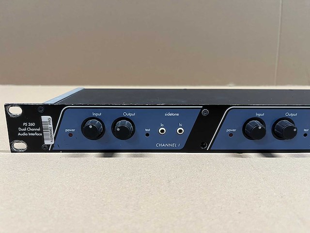 Asl ps260 dual channel audio interface - afbeelding 2 van  6