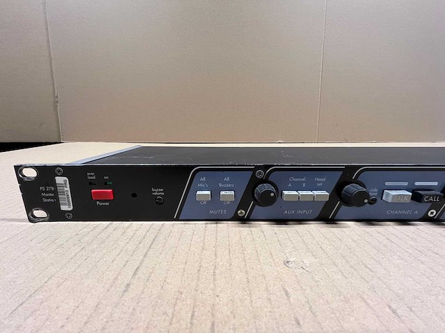 Asl ps278 intercom master station 2-channel - afbeelding 3 van  5
