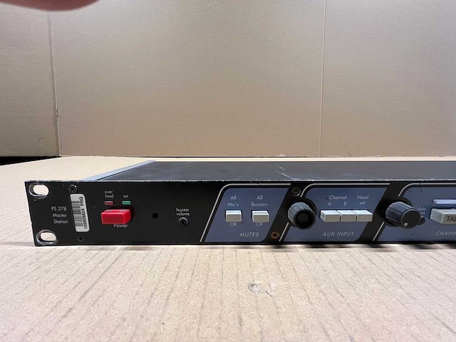Asl ps278 intercom master station 2-channel - afbeelding 1 van  4