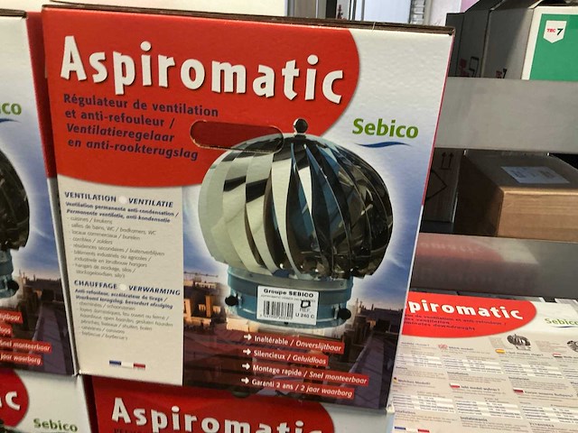 Aspiromatic ventilatieregelaar (7x) - afbeelding 3 van  4