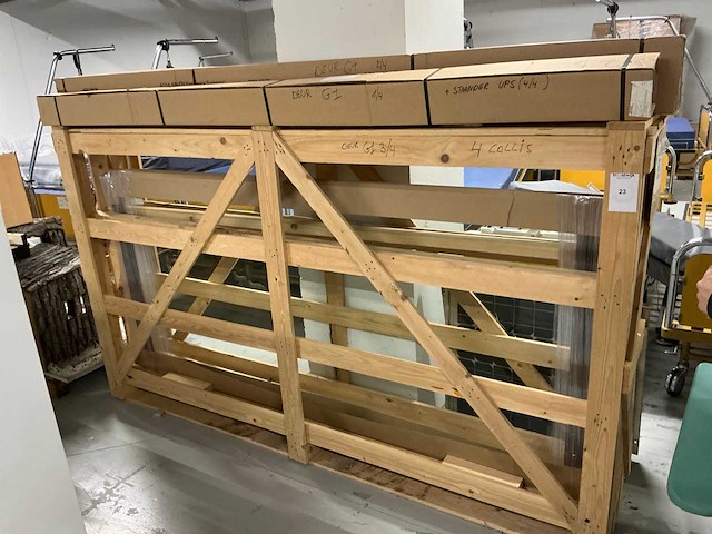 Assa abloy glazen toegangsschuifdeur - afbeelding 1 van  2