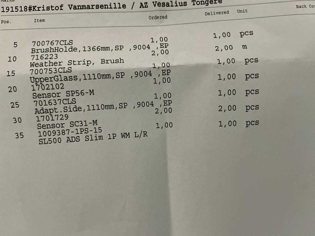 Assa abloy glazen toegangsschuifdeur - afbeelding 2 van  2