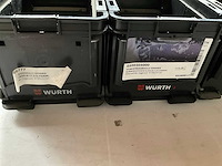 Assorti bevestigingsmaterialen o.a. ringtong en vlakstekkerhulzen in stapelbare bakken - afbeelding 14 van  14