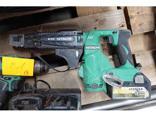 Assortiment accu hitachi - afbeelding 2 van  6