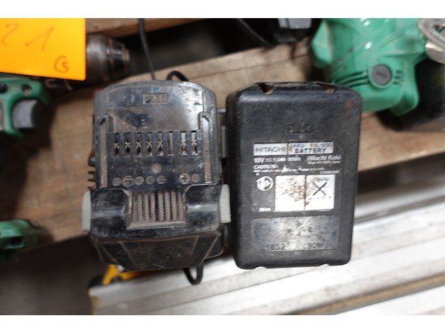 Assortiment accu hitachi - afbeelding 5 van  6