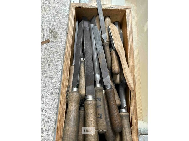 Assortiment bastardvijlen -excl houten bak - afbeelding 2 van  2