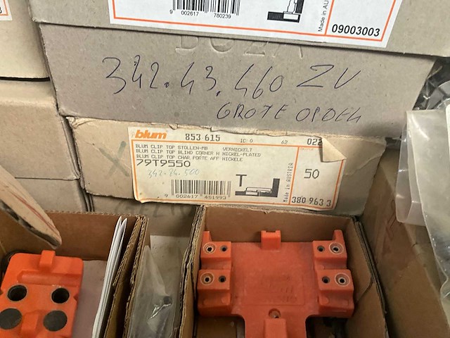 Assortiment blum accessoires en toebehoren - afbeelding 11 van  14