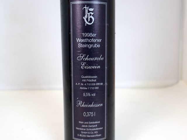 Assortiment dessertwijnen 1995 & 1998 (2x) - afbeelding 4 van  4