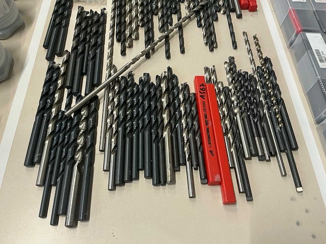 Assortiment extra lange cyclindrische boren - afbeelding 2 van  5
