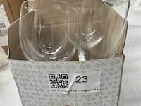 Assortiment glazen - afbeelding 1 van  2