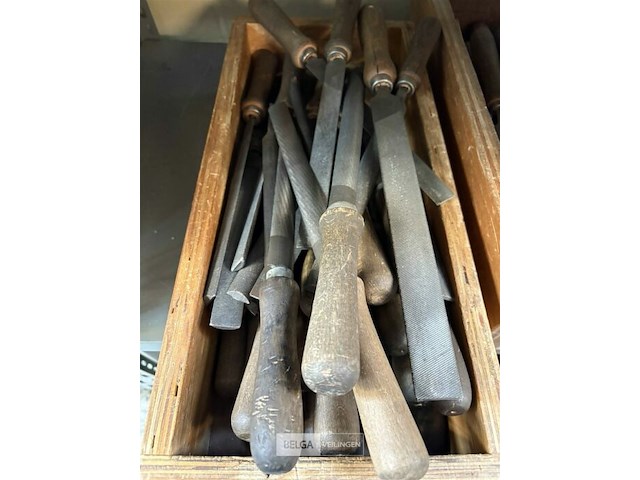Assortiment metaalvijlen - halfrond - afbeelding 2 van  2
