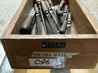 Assortiment metaalvijlen plat -excl houten bak - afbeelding 1 van  2