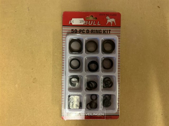 Assortiment o-ringen en bevestigingsmaterialen - afbeelding 2 van  3