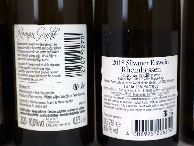 Assortiment rheinhessen eiswein (6x) - afbeelding 4 van  4