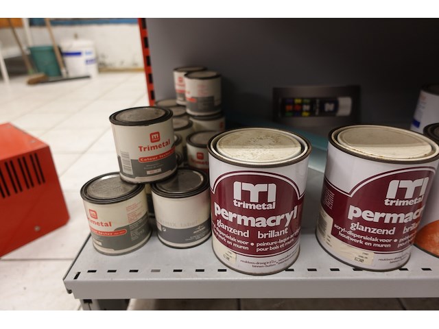 Assortiment verf - afbeelding 6 van  8