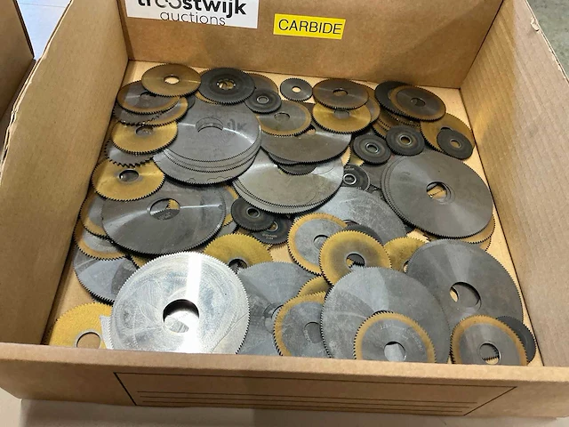 Assortiment volhardmetalen zaagfrezen - afbeelding 1 van  3