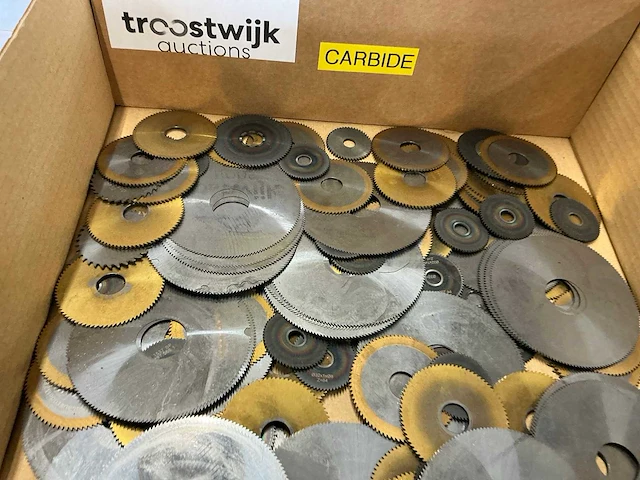 Assortiment volhardmetalen zaagfrezen - afbeelding 2 van  3