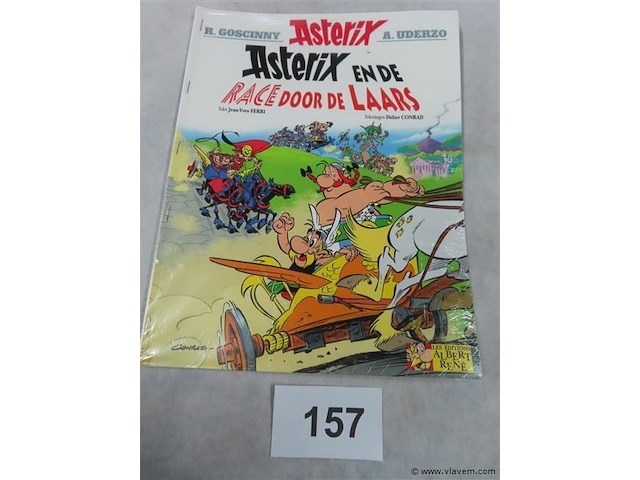 Asterix en de race door de laars - afbeelding 1 van  3