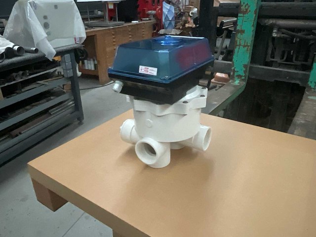 Astrapool aqua-star mp-6 pos gemotoriseerde multi-way valve pool-installatiematerialen - afbeelding 1 van  8