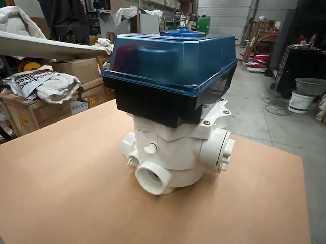Astrapool aqua-star mp-6 pos gemotoriseerde multi-way valve pool-installatiematerialen - afbeelding 2 van  8