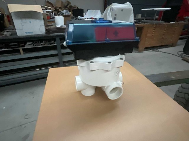 Astrapool aqua-star mp-6 pos gemotoriseerde multi-way valve pool-installatiematerialen - afbeelding 3 van  8