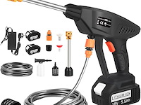 Asuncell accu-hogedrukreiniger met 2 x 5500 mah accu's - afbeelding 1 van  4