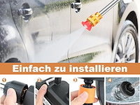 Asuncell accu-hogedrukreiniger met 2 x 5500 mah accu's - afbeelding 3 van  6