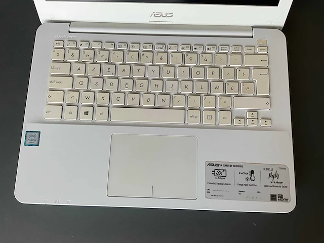 Asus r301u laptop - afbeelding 2 van  7