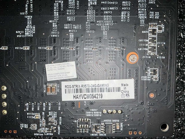 Asus rog strix rx570 o4g computeronderdeel - afbeelding 5 van  5