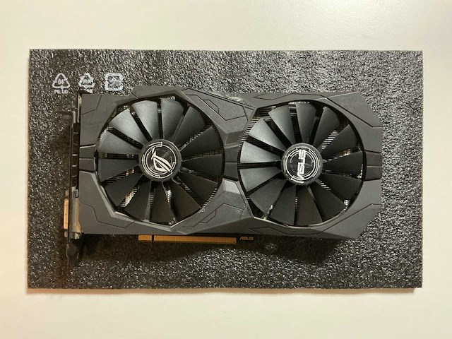 Asus rog strix rx570 o4g computeronderdeel - afbeelding 1 van  5