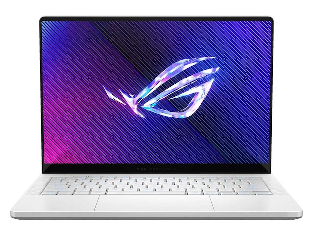 Asus rog zephyrus g14 ga403uv-q75w wit - rtx 4060 90w, oled 2.8k 120hz - afbeelding 1 van  12