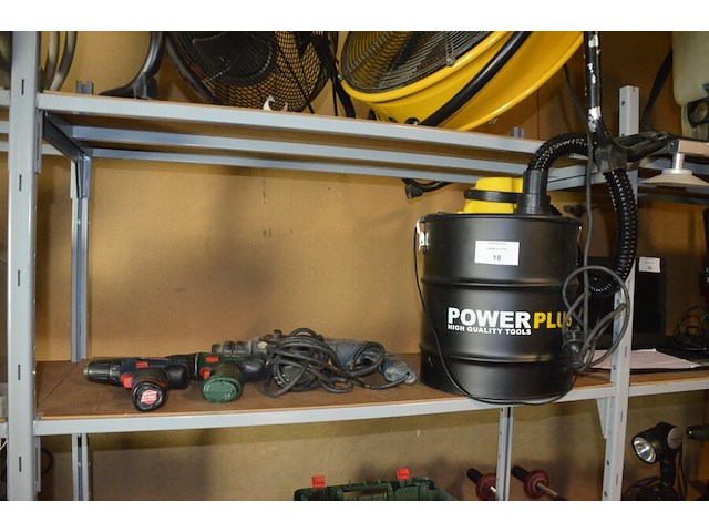 Aszuiger powerplus, boormachine bosch gbh 2-24 dsr, accu schroefmachine bosch dsr 10,8 zonder lader, accu schroefmachine bosch met accu zonder lader - afbeelding 1 van  8