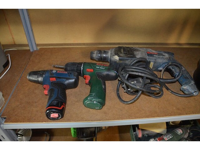 Aszuiger powerplus, boormachine bosch gbh 2-24 dsr, accu schroefmachine bosch dsr 10,8 zonder lader, accu schroefmachine bosch met accu zonder lader - afbeelding 5 van  8