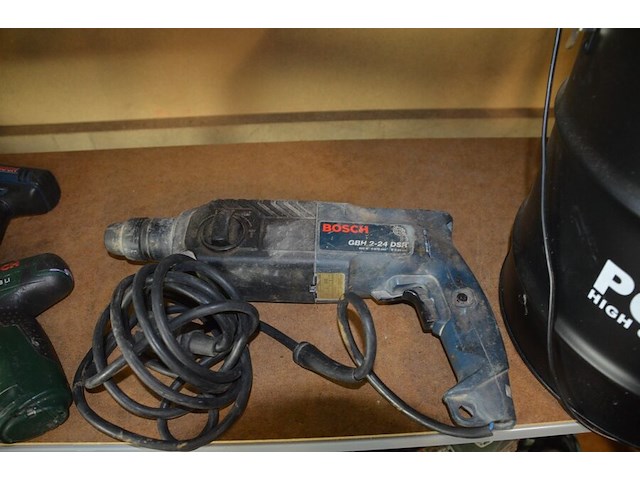 Aszuiger powerplus, boormachine bosch gbh 2-24 dsr, accu schroefmachine bosch dsr 10,8 zonder lader, accu schroefmachine bosch met accu zonder lader - afbeelding 7 van  8