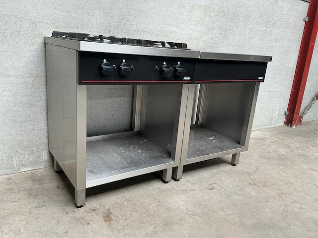 Atag - 4 pits gasfornuis - afbeelding 1 van  5