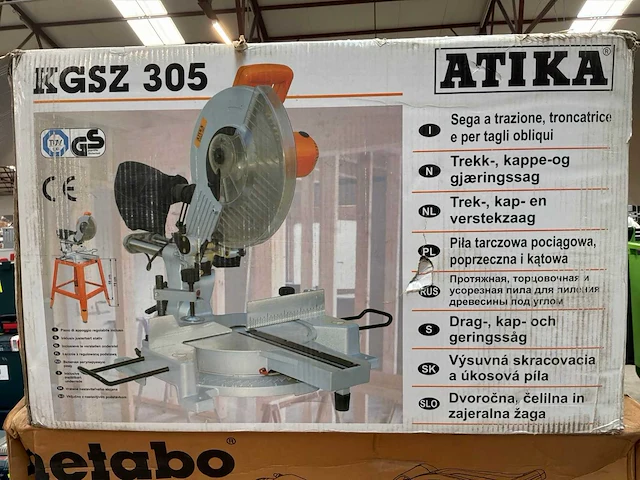 Atika kgsz 305 afkortcirkelzaagmachine - afbeelding 2 van  5