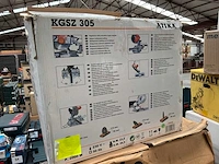 Atika kgsz 305 afkortcirkelzaagmachine - afbeelding 3 van  5