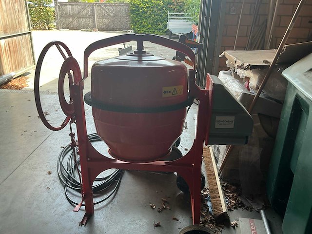 Atika profi 145 s elektrische betonmolen - afbeelding 3 van  4