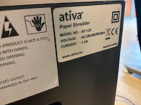 Ativa at-12x papiervernietiger - afbeelding 6 van  6