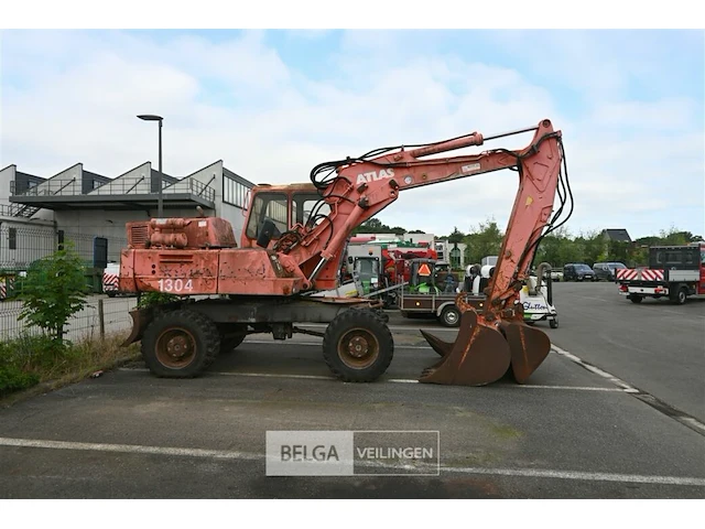 Atlas 1304 graafmachine/bandenkraan - afbeelding 10 van  22