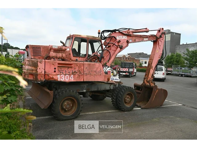 Atlas 1304 graafmachine/bandenkraan - afbeelding 11 van  22
