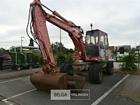 Atlas 1304 graafmachine/bandenkraan