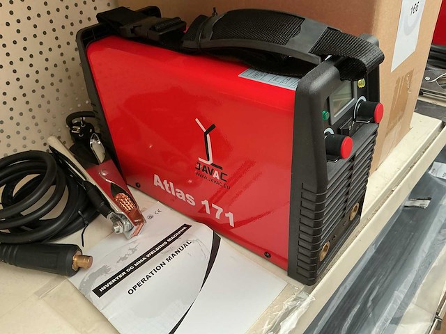 Atlas 171 zx7-160 draagbaar elektrode lasapparaat met toebehoren - afbeelding 1 van  2