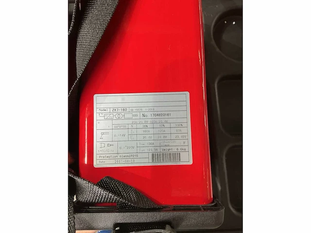 Atlas 171 zx7-160 draagbaar elektrode lasapparaat met toebehoren - afbeelding 4 van  5