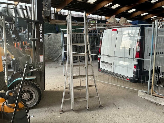 Atlas 3x8 3 delige schuifladder - afbeelding 1 van  4