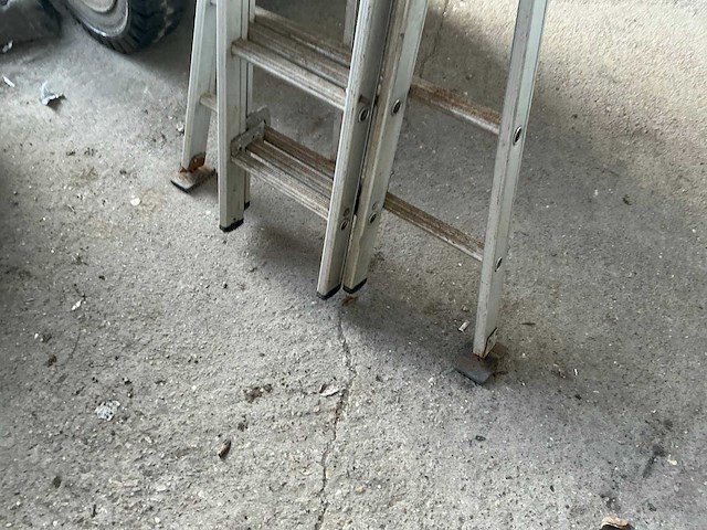 Atlas 3x8 3 delige schuifladder - afbeelding 3 van  4