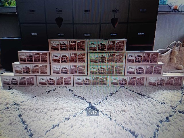 Atlas collection edities - collectio trains miniatuur 15x - vintage speelgoed - afbeelding 5 van  17