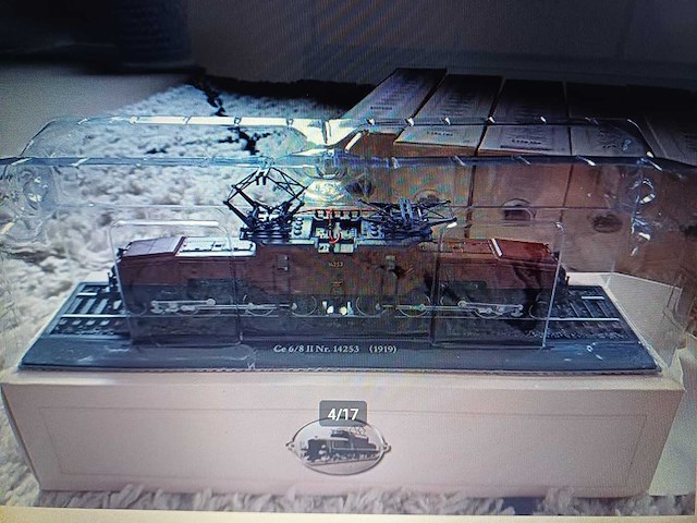 Atlas collection edities - collectio trains miniatuur 15x - vintage speelgoed - afbeelding 4 van  17